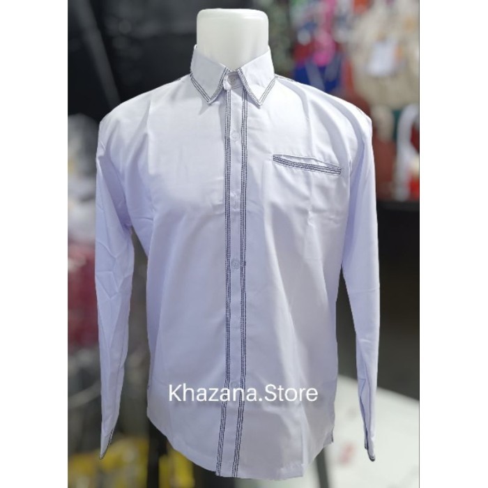 TERLARIS BAJU KEMEJA PDH MA / KEMEJA MAHKAMAH AGUNG / KEMEJA MA TERBARU LIST BENANG SMOCK PRIA MURAH