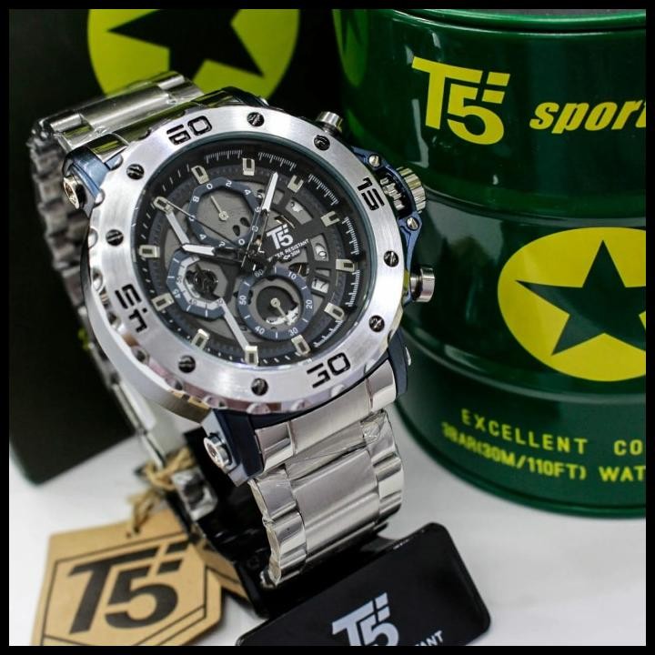 Terlaris T5 H 3723 Original Jam Tangan Pria T5 H 3723 Good Quality