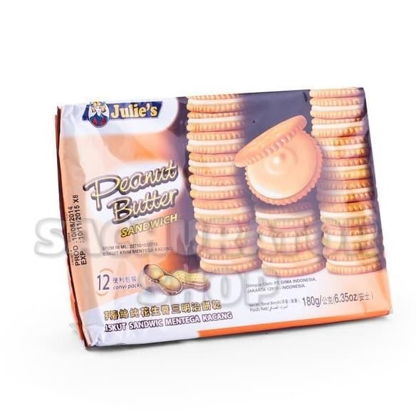 

Produk Terbaru !!! Biskuit Krim Kacang Julies Julie'S Peanut Butter Sandwich Biscuits