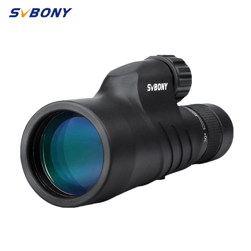 RIJO SVBONY 10-30x50 Zoom Monoculars BAK4 Prism FMC IPx7 Waterproof High Magnification Telescope SV4