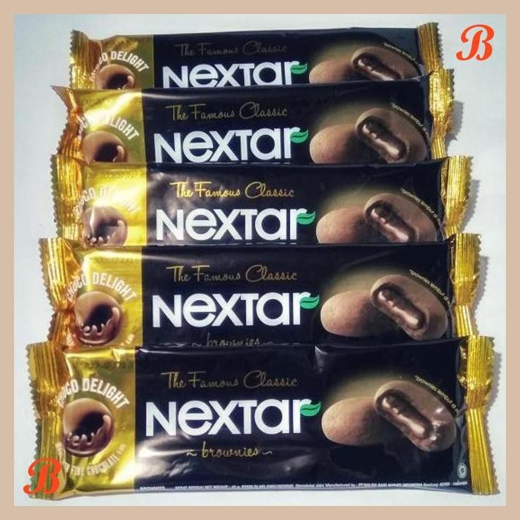 

| NS | NABATI NEXTAR - CEMILAN KUE NASTAR RASA BROWNIES