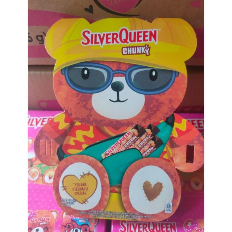 

VIRAL Silverqueen Bear Valentine Chunky Cashew Special Edition 1 pack se-7