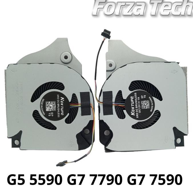 New Fan Kipas Cpu Gpu Dell Inspiron G5 5590 G7 7790 G7 7590 006Kt2 06Kt2