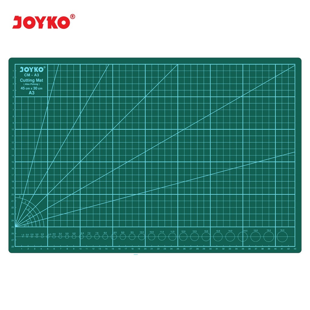 

JOYKO CUTTING MAT A3 / ALAS POTONG CM-A3 RAJA BIG BOX