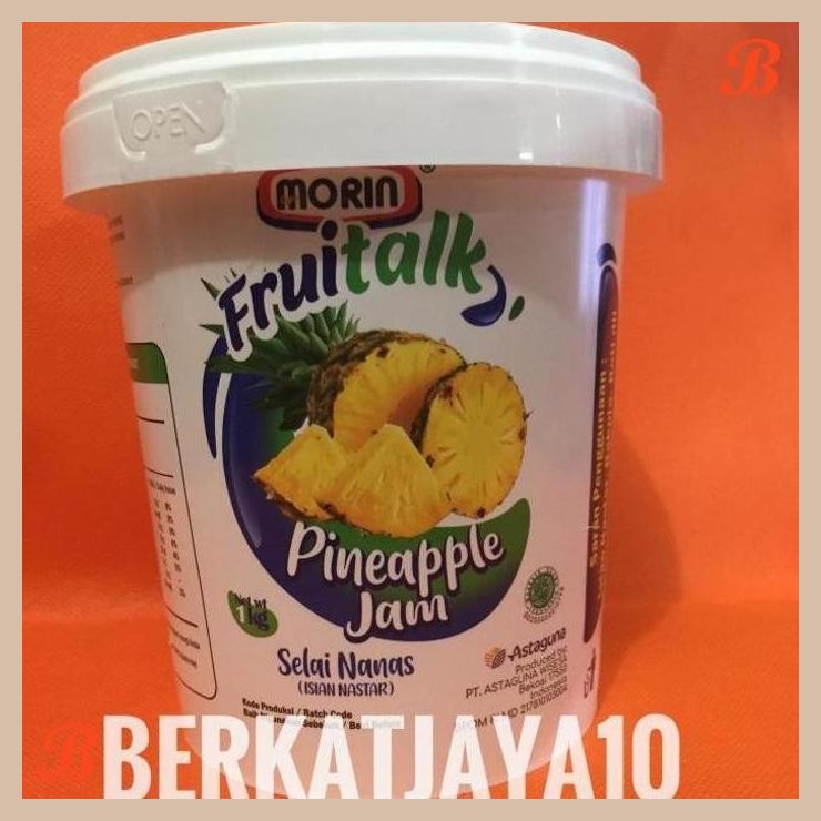 

| NS | MORIN FRUITALK PINEAPPLE JAM SELAI NANAS ISIAN NASTAR 1 KG