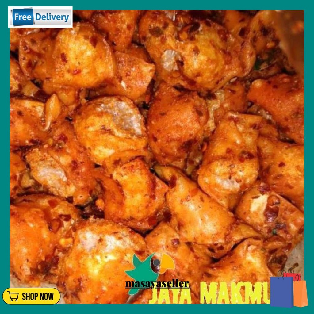 

Siomay Kering Pedas Gurih 1Kg Gratis Ongkir