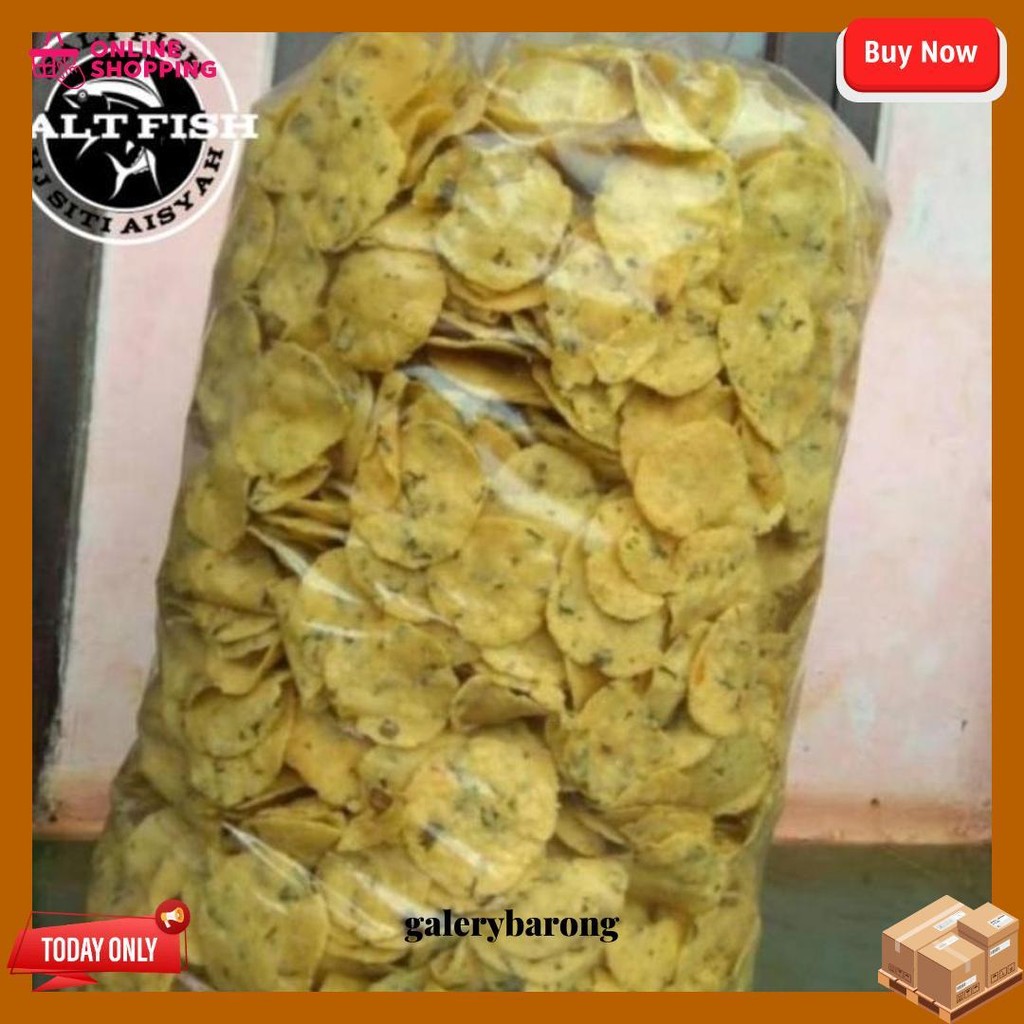 

Comring Rasa Daun Bawang Khas Ciamis ; 1Kg Best Seler Gratis Ongkir