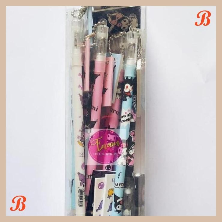 

| KK | PEN GEL BENTUK GANTUNGAN BUKU KUROMI A-931 1 PCS/1 BIJI