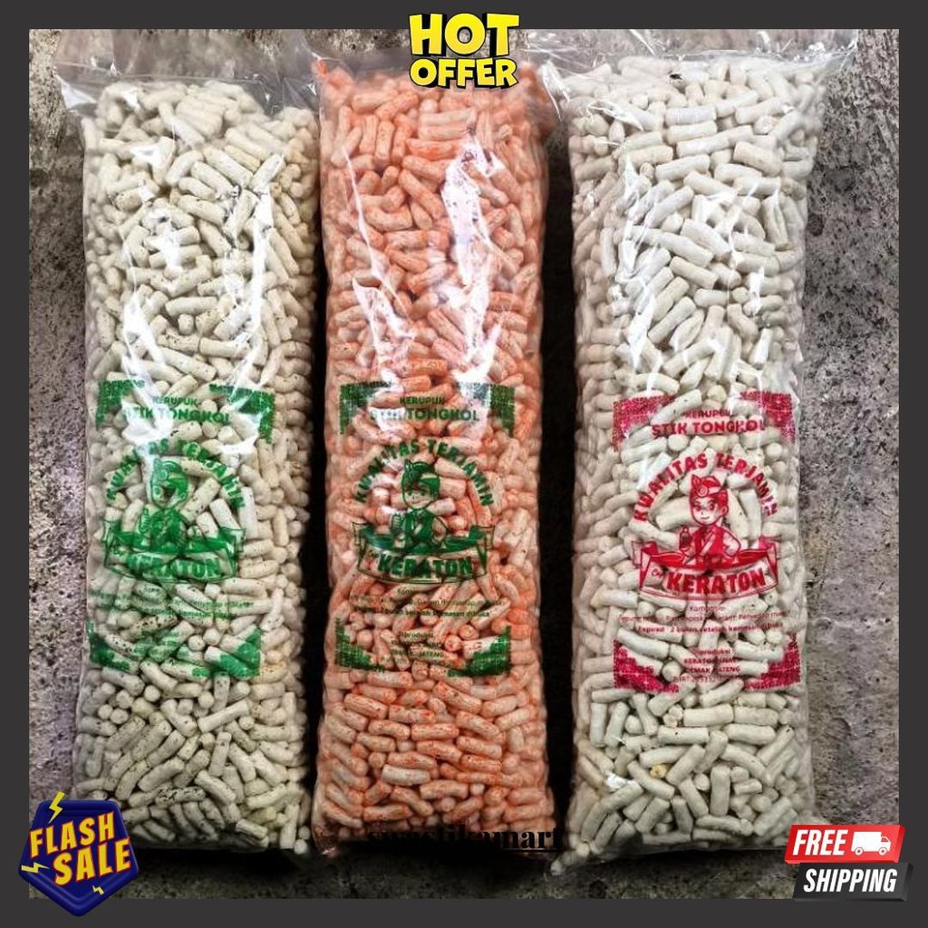 

Original Kerupuk Ikan Tongkol Asli Balado Cabai Ijo Original Produk