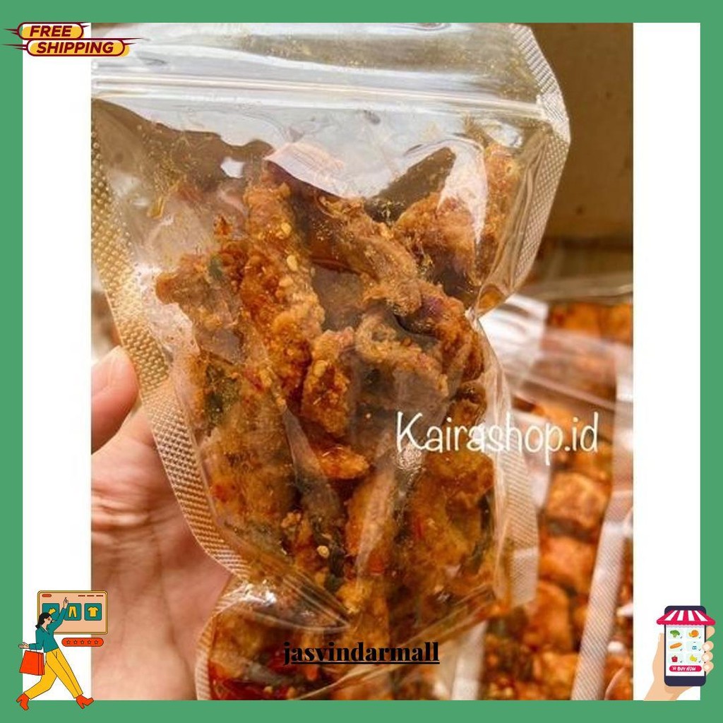 

Kulit Crispy Pedes Daun Jeruk | Kulit Krispii Siap Kirim