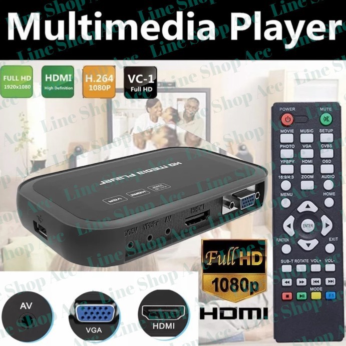Hdmi Media Player 1080P Full HD