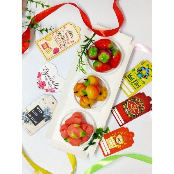 

New! Kue Thailand Kue Lukchup Mini Lookchoup Hampers Imlek Idul Fitri Idul Fitri