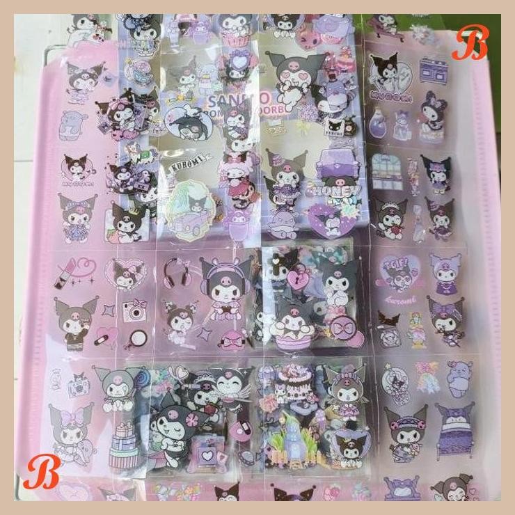 

| KK | MMRTL STIKER BOX KUROMI ISI100PC