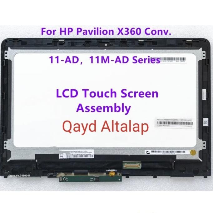 New Lcd Led Layar Hp Pavilion X360 11Ad 11-Ad107Tu 11-Ad019Tu 11-Ad031Tu