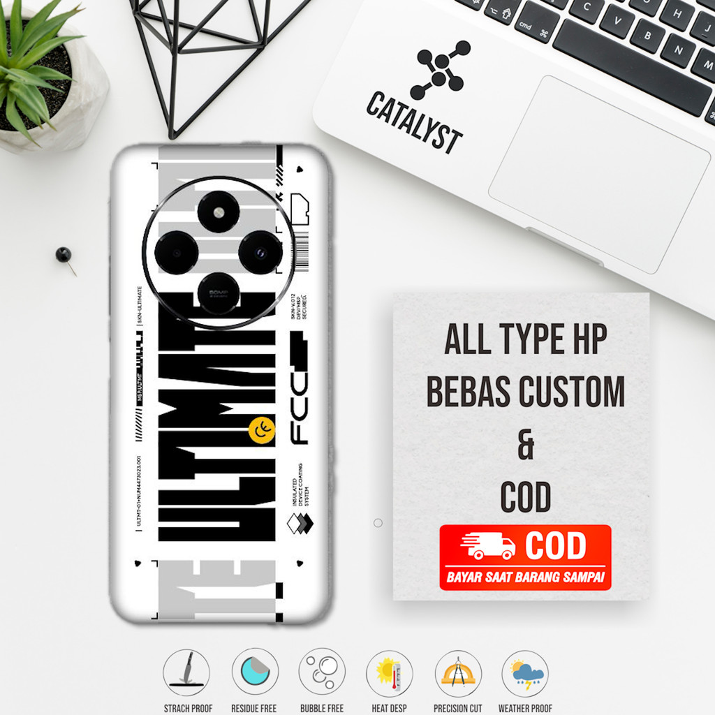 Garskin Hp Redmi 14C Ultimate Kode jt7 buy 1 Get 2