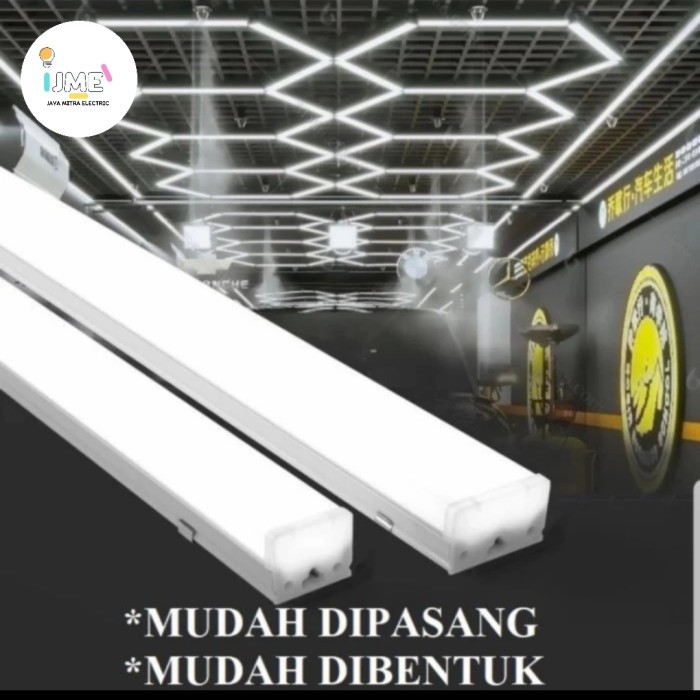 Lampu Led Kap Tl Waterproof 20Wat 40W 120Cm Ip65 Outdoor Lampu T8120Cm