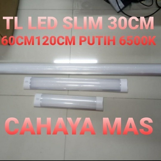 Lampu Tl Slim Led 120Cm 60Cm 30Cm / 40 Watt 20 Watt 10 Watt Outbow