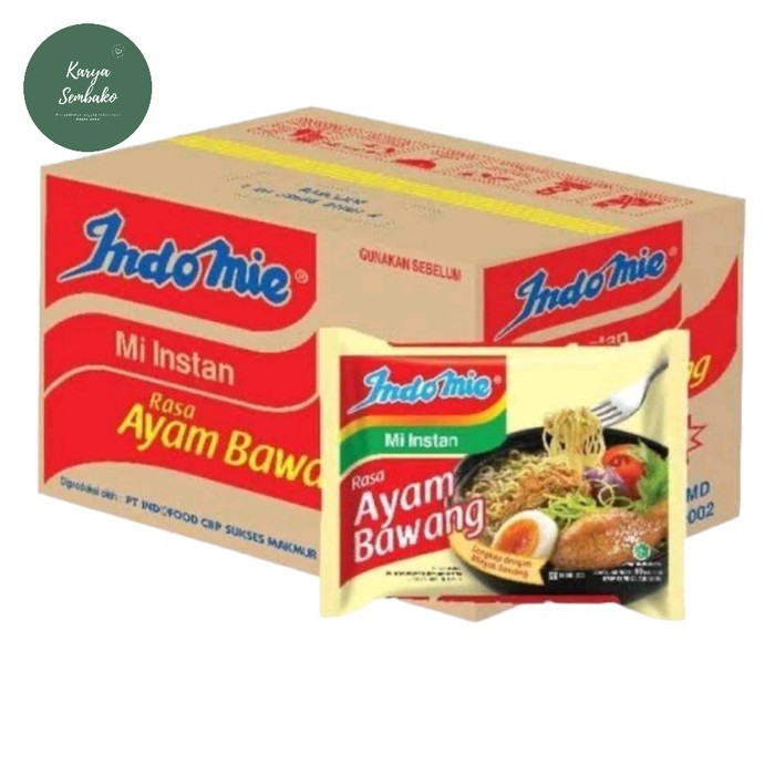 

PROMO MIE / PASTA / REG indomie ayam bawang 1 dus 40 pcs NON COD