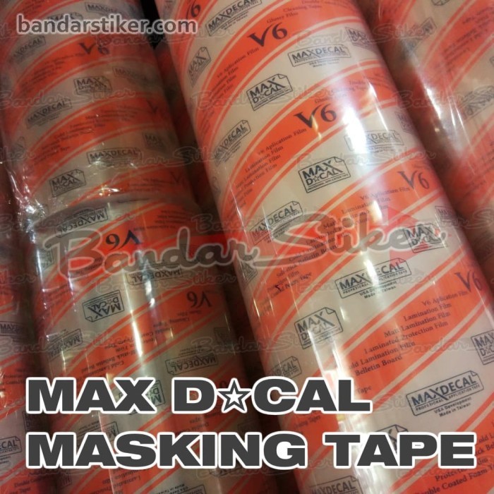 

MASKING MAXDECAL 60 CM TRANSFER TAPE LAMINASI CUTTING ROLL