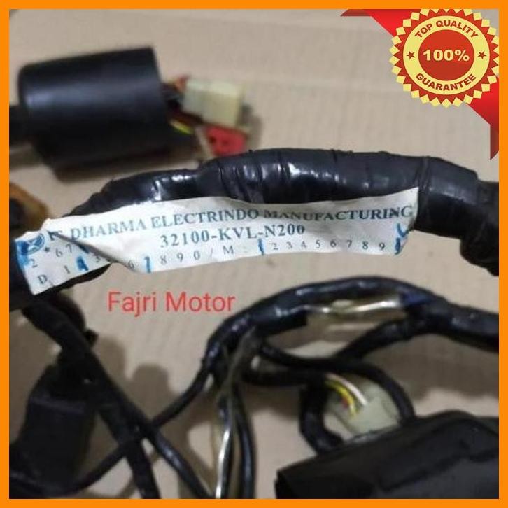 [KAR] KABEL BODY HONDA SUPRA X 125 FI OLD LAMA TH 2006 - 2011 ORIGINAL COPOTAN NORMAL WIREHARNEES SU