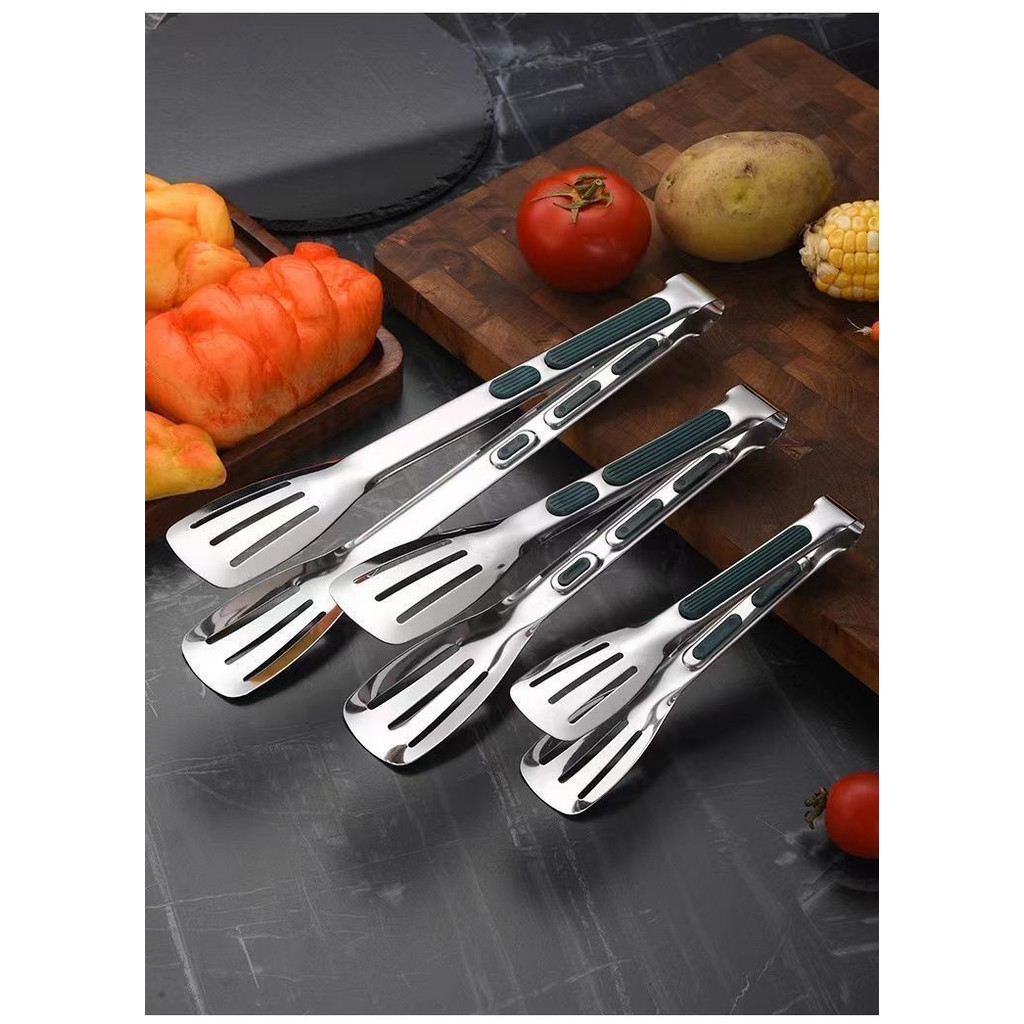 

Penjepit Makanan Stainless Steel yang Diperpanjang Anti-Scald untuk Rumah Tangga