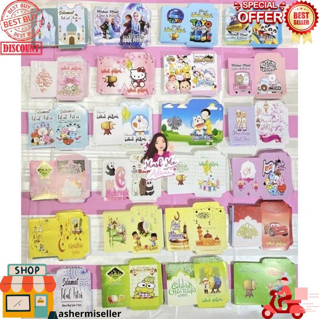 

Angpao Karakter Kartun / Amplop Angpao 10X Idul Fitri Lebaran Ramadhan Kecil - Random Amplop Lebaran Kecil 1 Pack Isi 10Pcs Karakter Lucu Amplop Lebaran D Gratis Ongkir