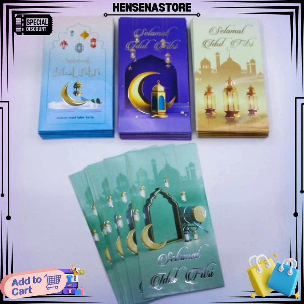 

Amplop Lebaran Idul Fitri Panjang Isi25/ 30/50Pcs Angpao Lebaran Idul Fitri D Best Seller