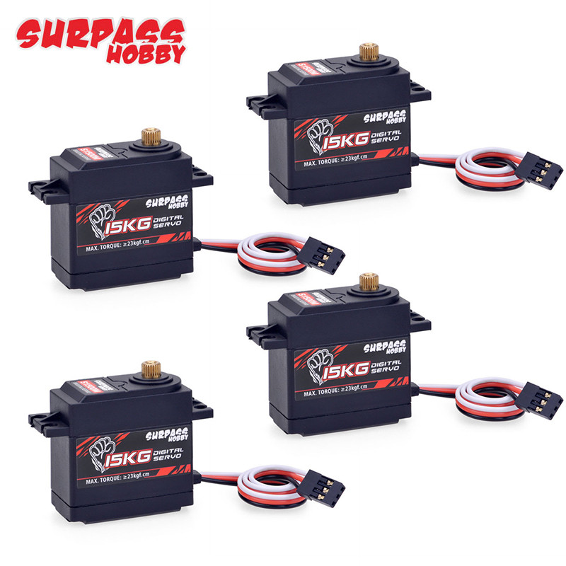 ENH Override Digital Servo Mechanism Hobby 6KG 9KG 15KG 20KG Metal Gear Micro Servo For 1/8 1/10 RC 