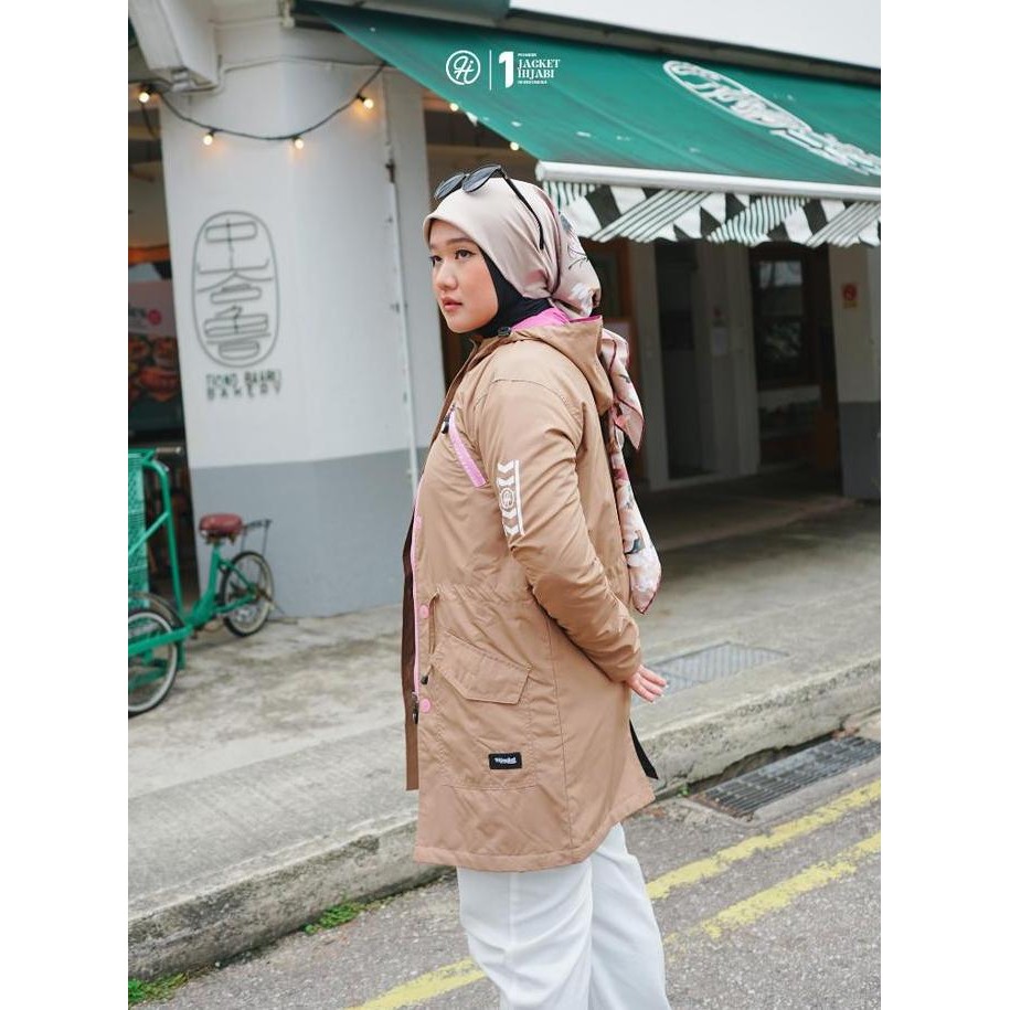 Sale Hijacket Montix Imperial Parka Muslimah Jaket Sporty Anti Angin Untuk Traveling Dan Naik Gunung