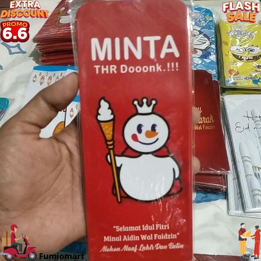 

Amplop Lebaran 2025 Jumbo 1 Pack Uang Tanpa Dilipat D Promo 3.3