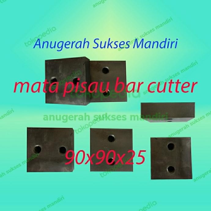 

SIAP KIRIM MATA PISAU BAR CUTTER 90 X 90 X 25 - MATA PISAU BAR CUTTING GQ 50