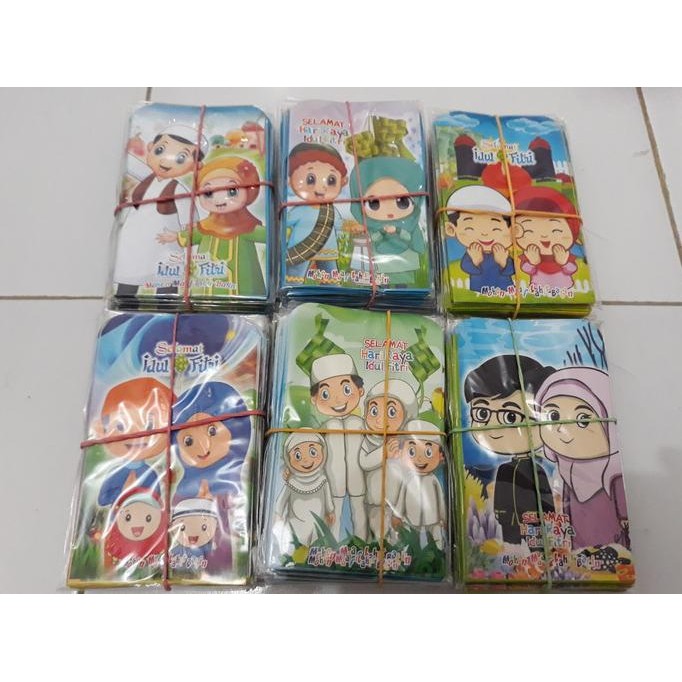 

Grosir Amplop Idul Fitri 2015 Murah / Angpao Karakter Lucu Lebaran Original