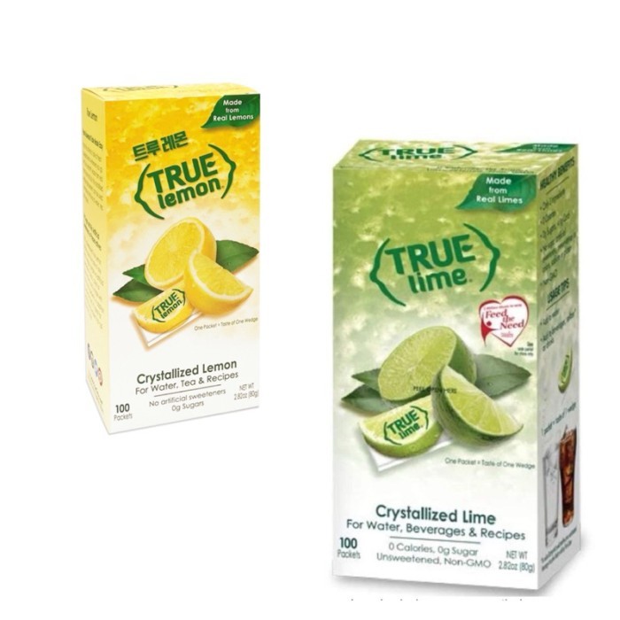 

True Lemon & Lime / Crystallized Lime and Lemon / 0 Kcals