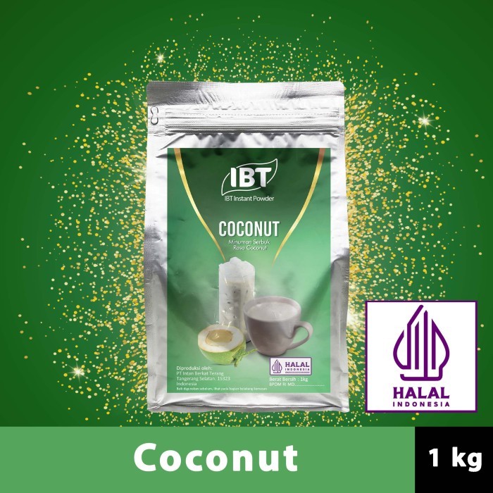 

Bahan numan Bubuk Rasa Coconut Kelapa Instant IBT Drink Powder