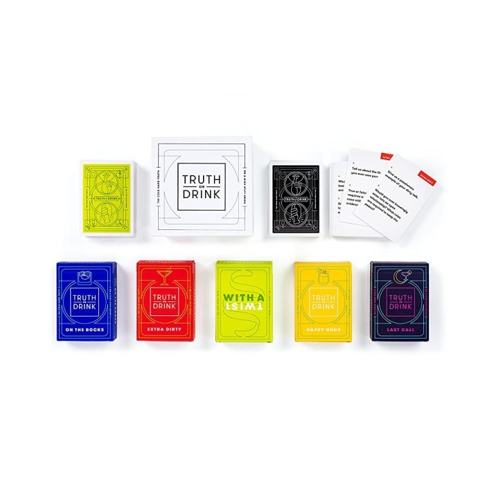 Truth Or Drink Card Game Party Card Game Couple Card Game Board Game