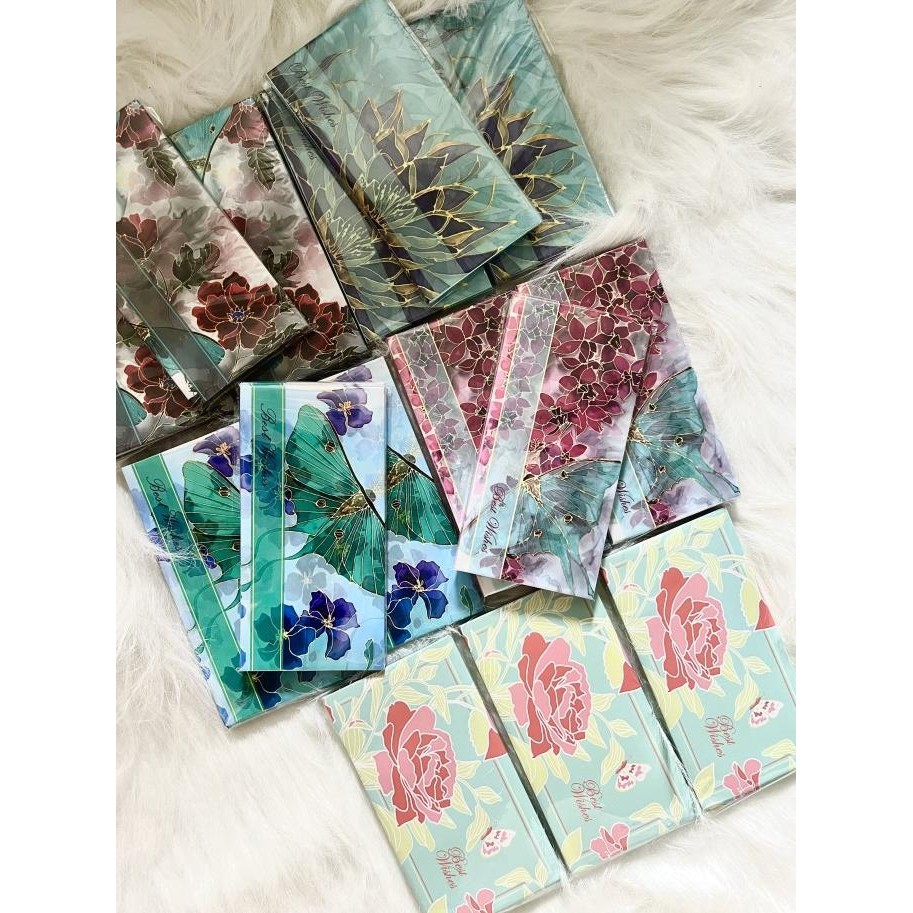 

Amplop Custom Angpao Envelope Motifbunga Original