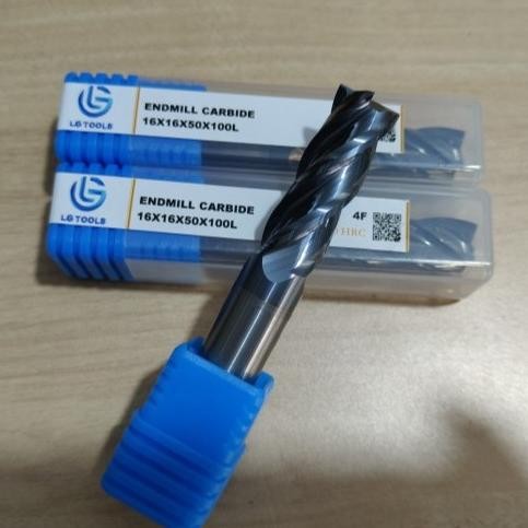 

SIAP KIRIM LONG ENDMILL 45 HRC 1 2 3 4 5 6 8 10 12 14 16 18 20 MM 4F 4 FLUTE CARBIDE LG TOOLS END MILL PANJANG 100 150 200 PISAU CUTTER MILLING