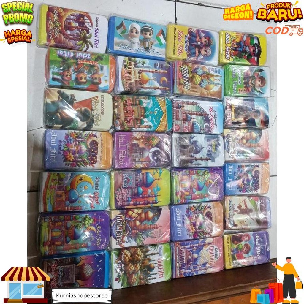 

Amplop Lebaran Hari Raya Idul Fitri 2025 Isi 50 Pcs Lembar Motif Lucu D Ramadhan Sale
