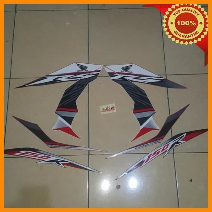 [AMC] STRIPING RS 150R (SONIC 150R PHILIPPINE) 2019 HITAM MERAH PUTIH ORI