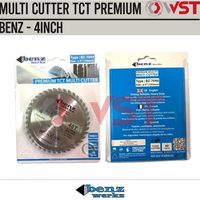 

SIAP KIRIM BENZ MATA POTONG GERINDA 4INCH MULTI CUTTER TCT PREMIUM