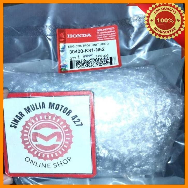 [SMM] ENG CONTROL UNIT ECU HONDA BEAT 2017 2019 ISS ORI AHM 30400-K81-N62