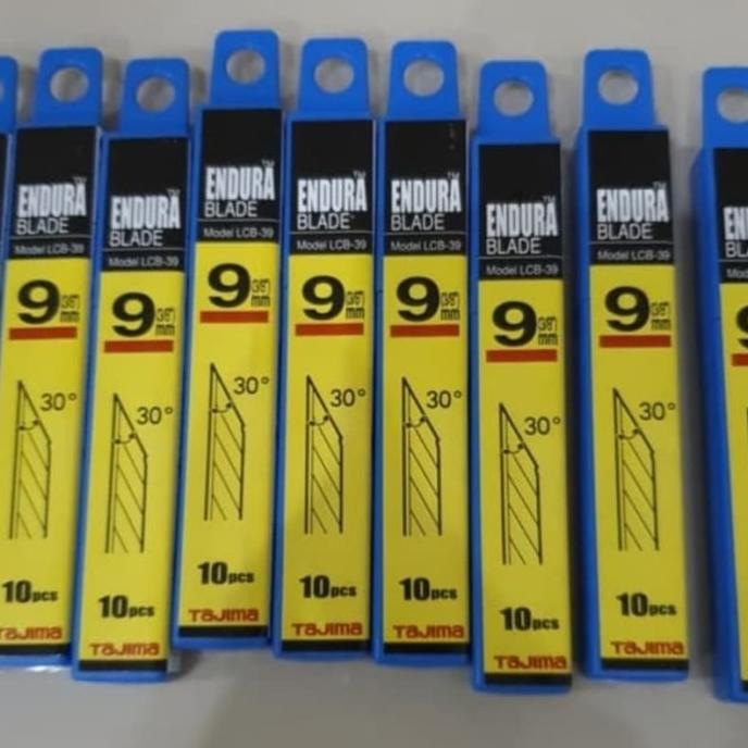 

SIAP KIRIM TAJIMA MATA/REFIL CUTTER LCB-39 ENDURA 9MM 30