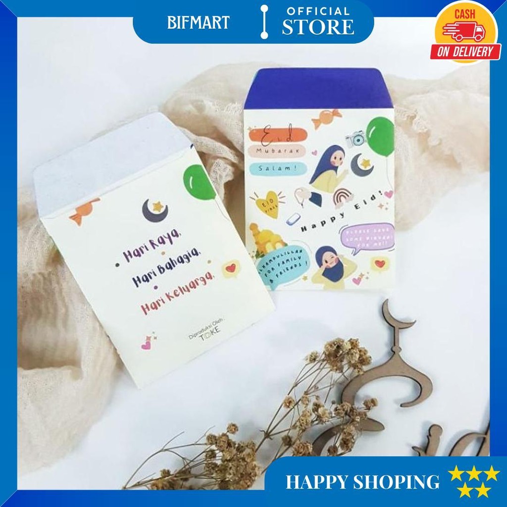 

[ Isi 20,30,50 Pcs ] Amplop Lebaran Thr Idul Fitri/Amplop Kecil/Amplop Lebaran Aesthetic/Amplop Angpao Lebaran 2025 D Promo Puncak