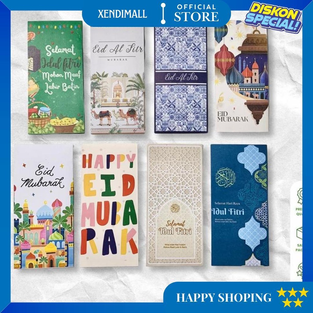 

[ Ready Stok] Amplop Lebaran Premium Exclusive Super Tebal / Amplop Idul Fitri / Amplop Hari Raya / Angpao Lebaran D Sale