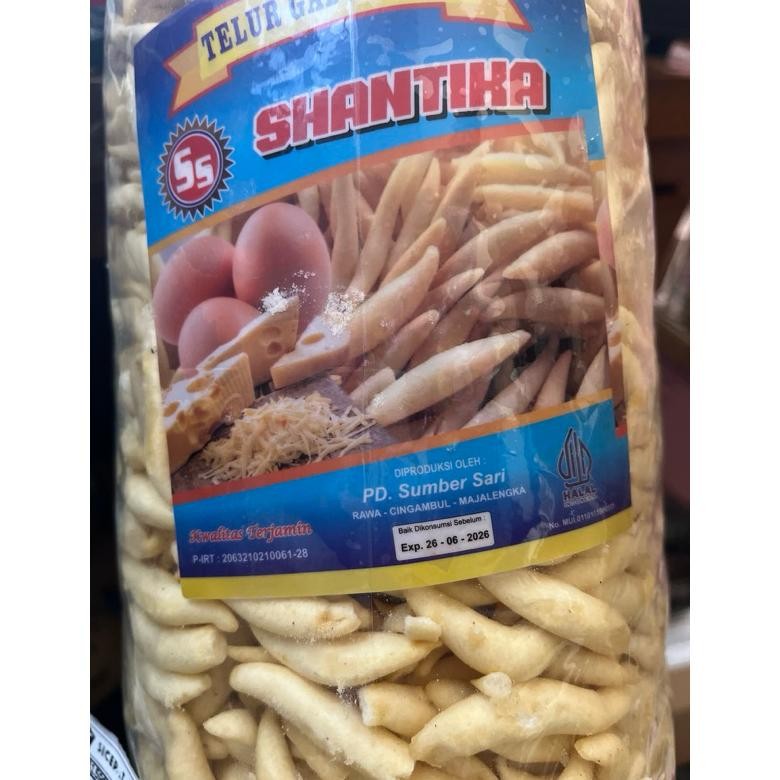 

Makanan Gabus Keju /Cendol Keju Ss/ Shantika Per Ball New Product