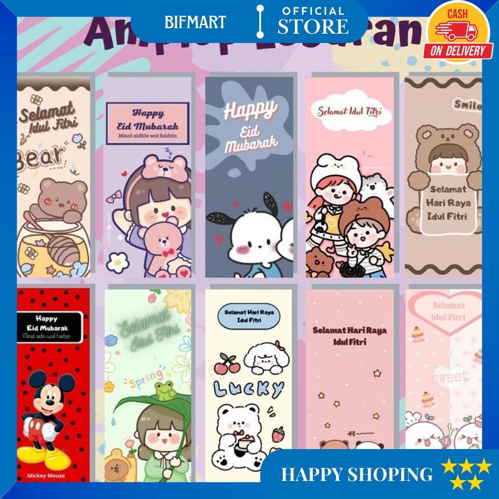 

Amplop Lebaran 2 (1 Pack Isi 10 Pcs) D Termurah