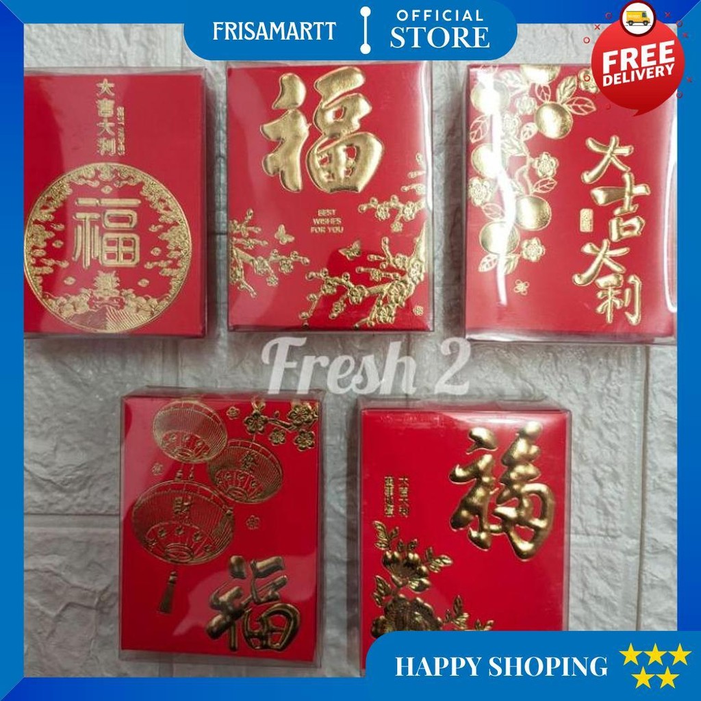 

Angpao Imlek Isi 30 Pcs Umum Ukuran Mini / Angpao Imlek 2025 D Ramadhan Sale