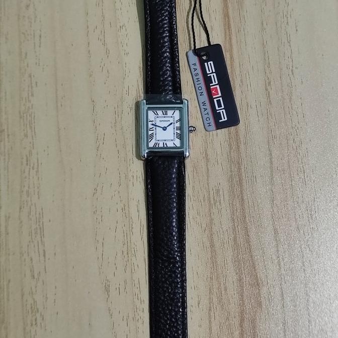 Sale Sanda 9031 Sanda Tank Jam Tangan Wanita Simple Mewah Elegan