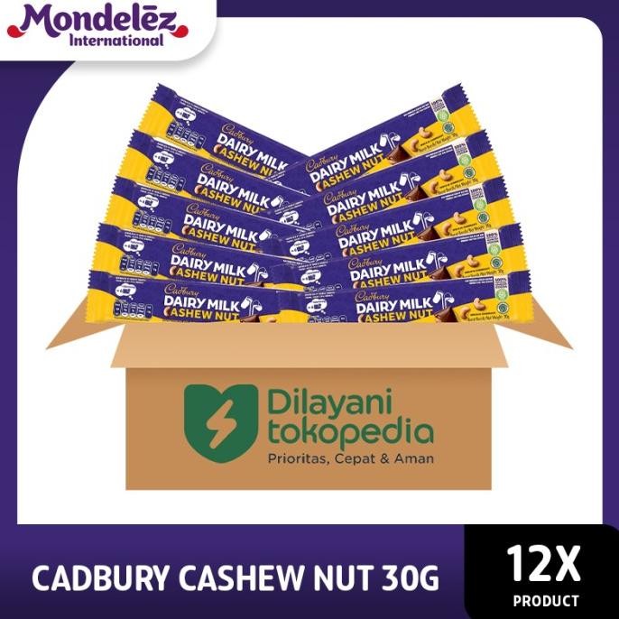 

Murah Cadbury Cokelat Cashew Nut 30G - 12 Pcs