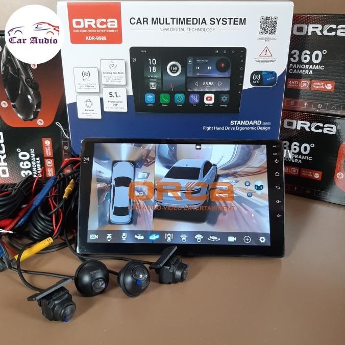 Promo Head Unit Android Orca 9 Inch / 10 Inch Orca Ram 4 Gb / 128 Gb